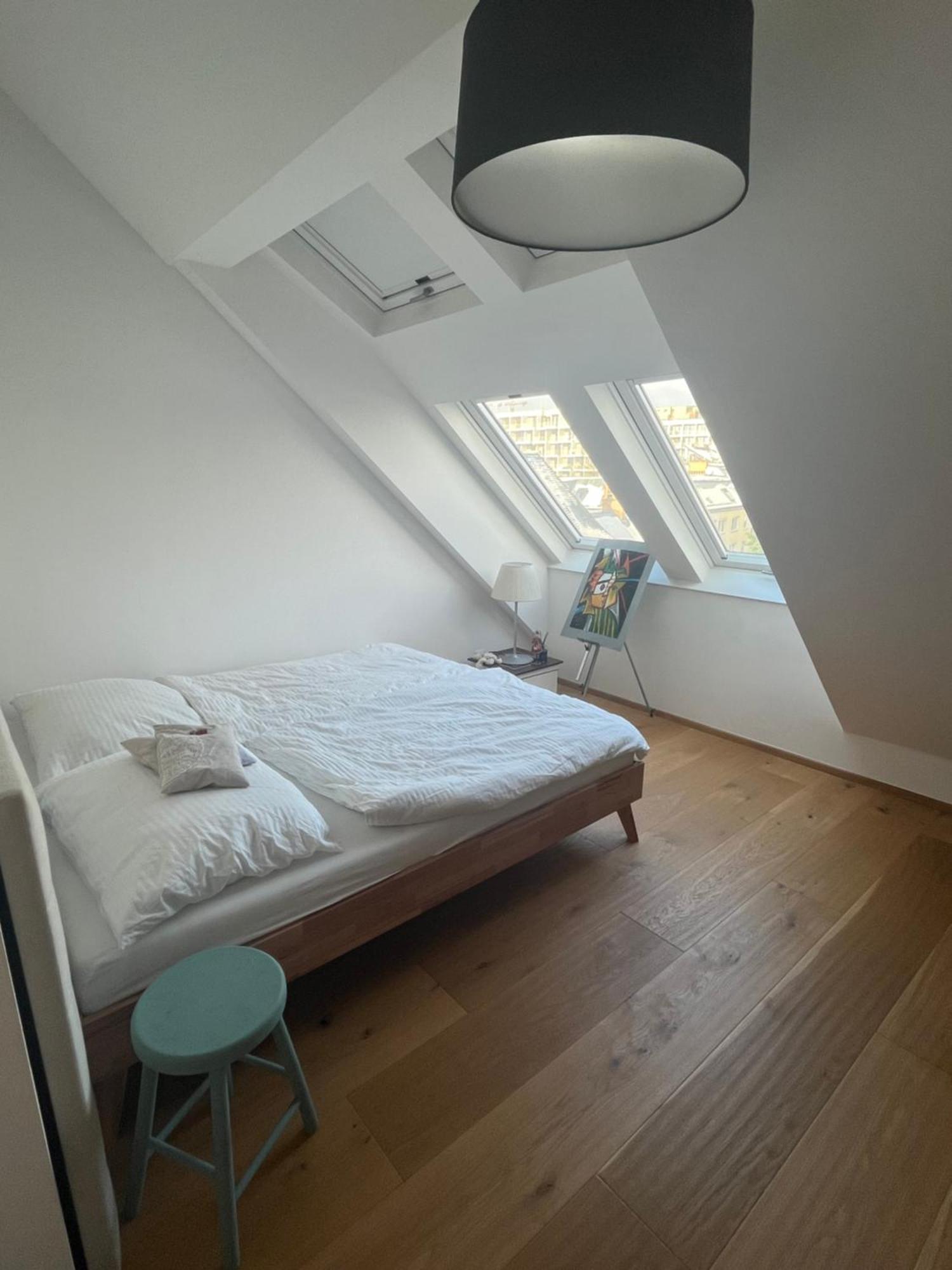Grosszuegiges Dachterrassen-Appartment Mit Klimaanlage Und Wunderbarem Ausblick Wien Exterior foto