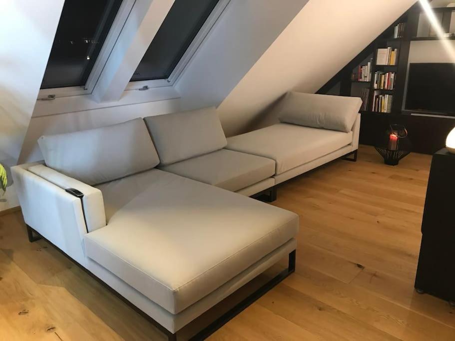Grosszuegiges Dachterrassen-Appartment Mit Klimaanlage Und Wunderbarem Ausblick Wien Exterior foto