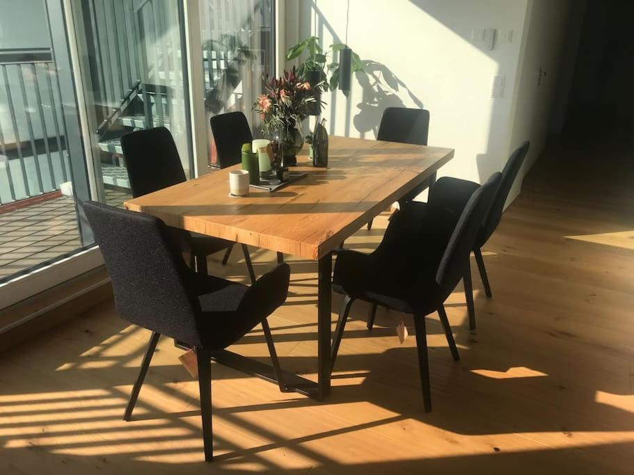 Grosszuegiges Dachterrassen-Appartment Mit Klimaanlage Und Wunderbarem Ausblick Wien Exterior foto