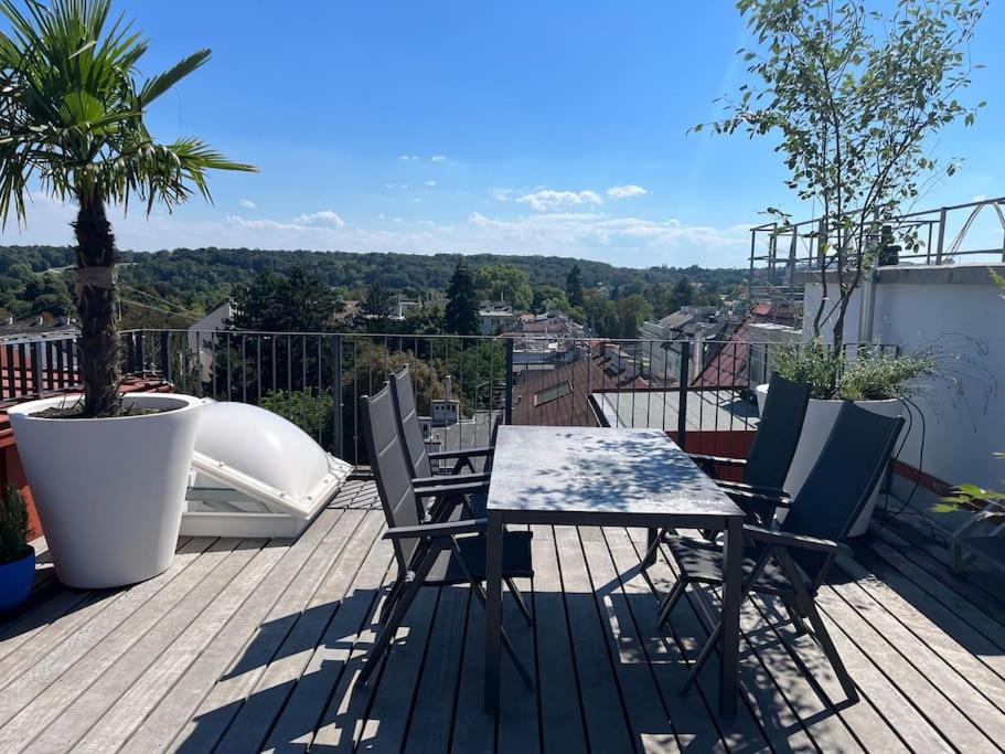 Grosszuegiges Dachterrassen-Appartment Mit Klimaanlage Und Wunderbarem Ausblick Wien Exterior foto