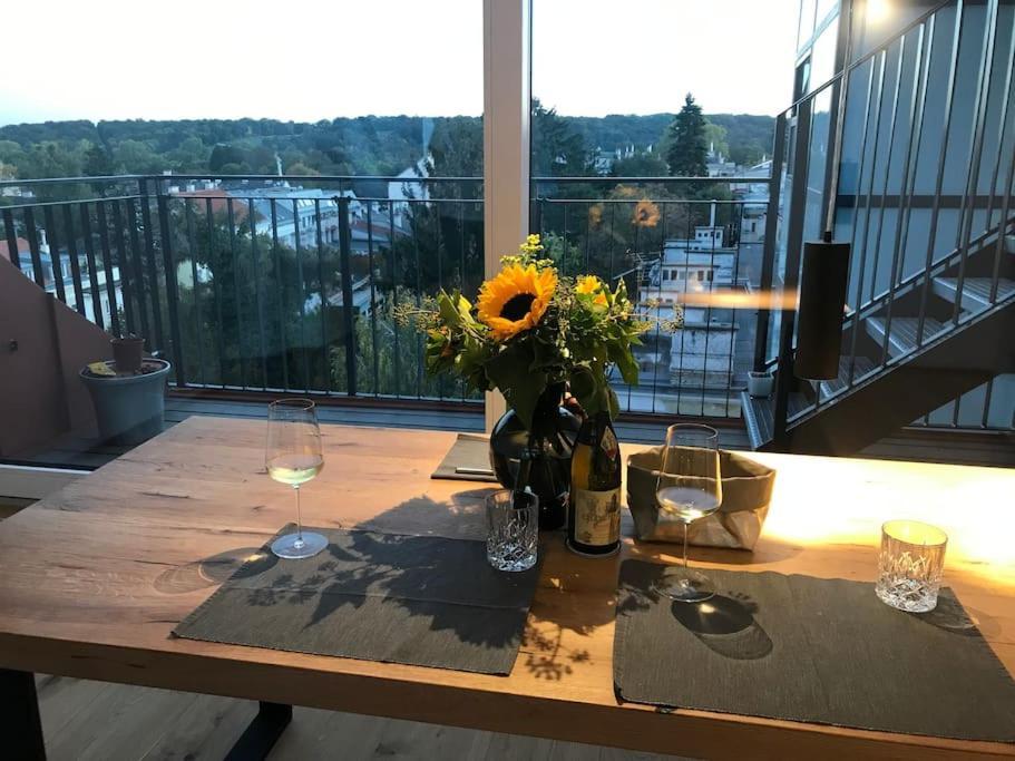 Grosszuegiges Dachterrassen-Appartment Mit Klimaanlage Und Wunderbarem Ausblick Wien Exterior foto