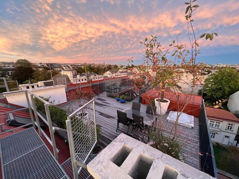 Grosszuegiges Dachterrassen-Appartment Mit Klimaanlage Und Wunderbarem Ausblick Wien Exterior foto
