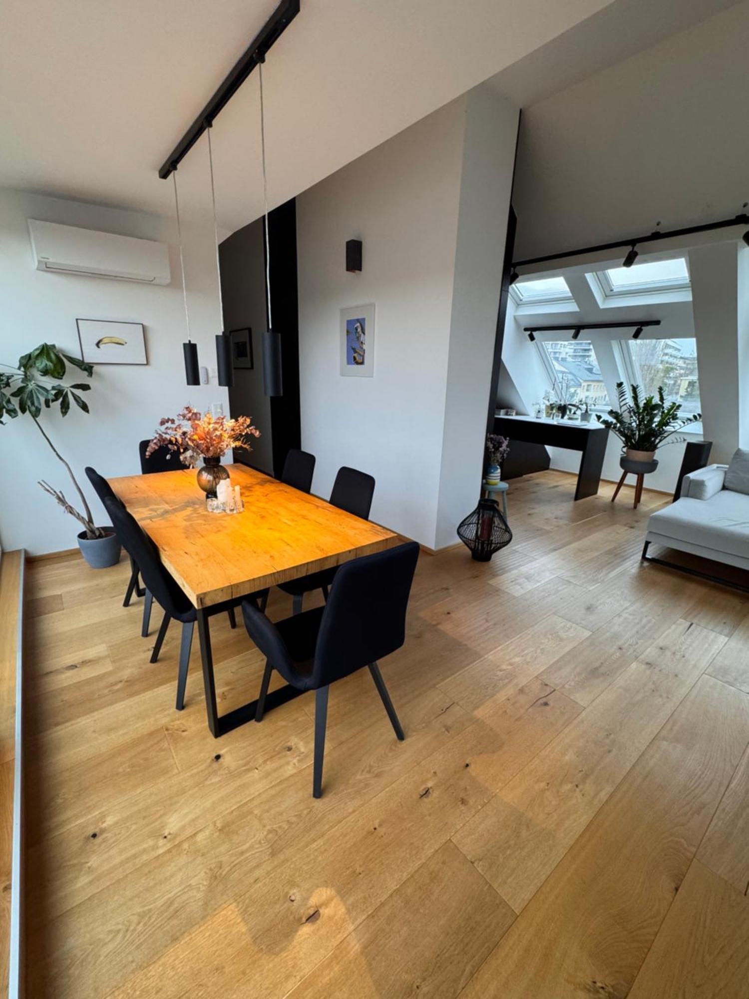 Grosszuegiges Dachterrassen-Appartment Mit Klimaanlage Und Wunderbarem Ausblick Wien Exterior foto